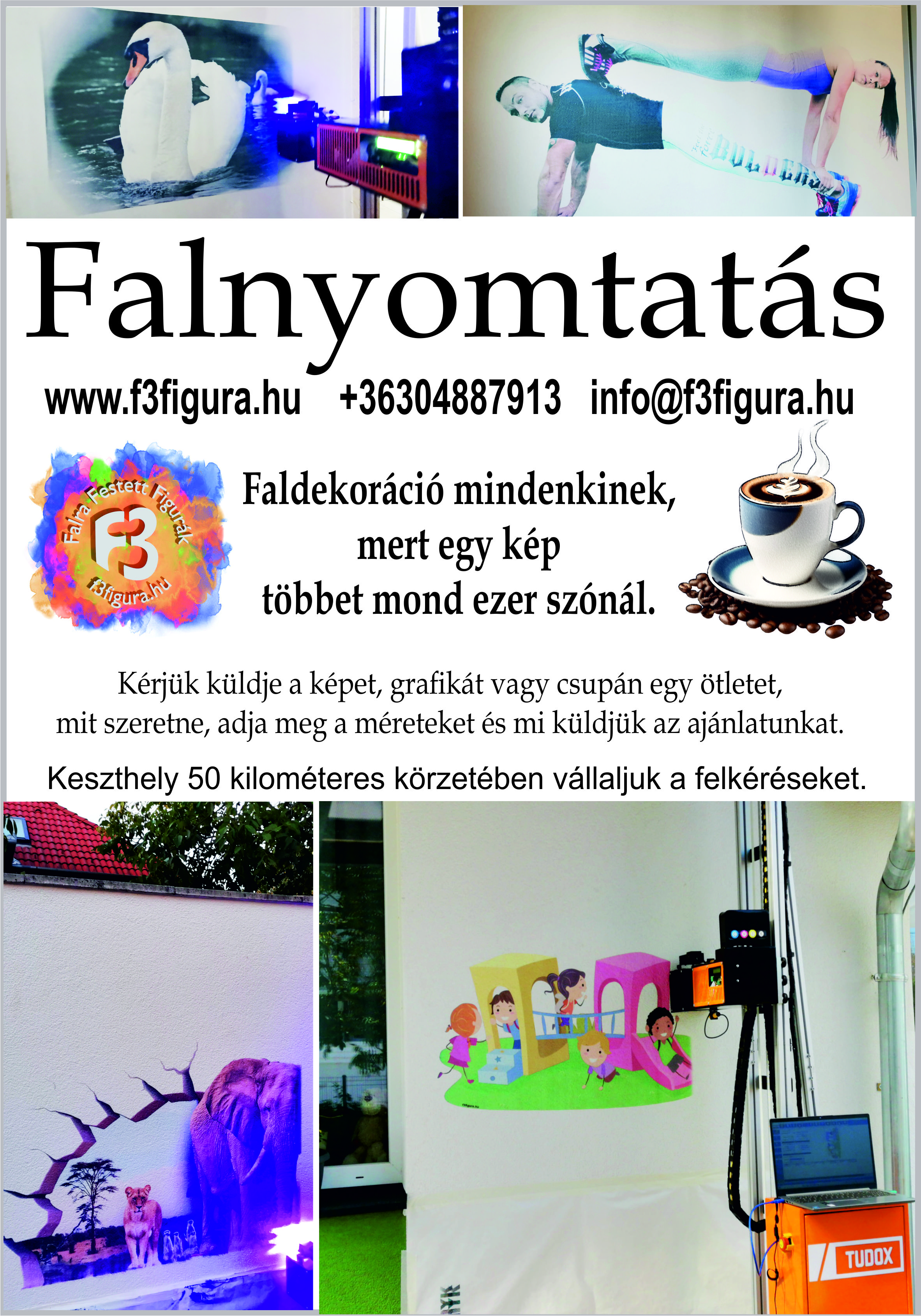 Falnyomtatás, faldekoráció